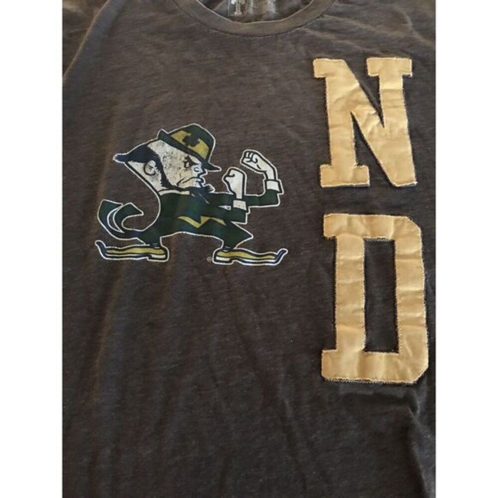 Vintage Style Notre‎ Dame Fightin Irish Football T Shirt Men's XL